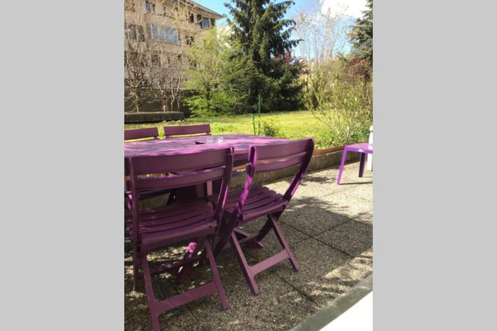 Les Jardins - Terrasse & Jardin Au Calme Appartement *